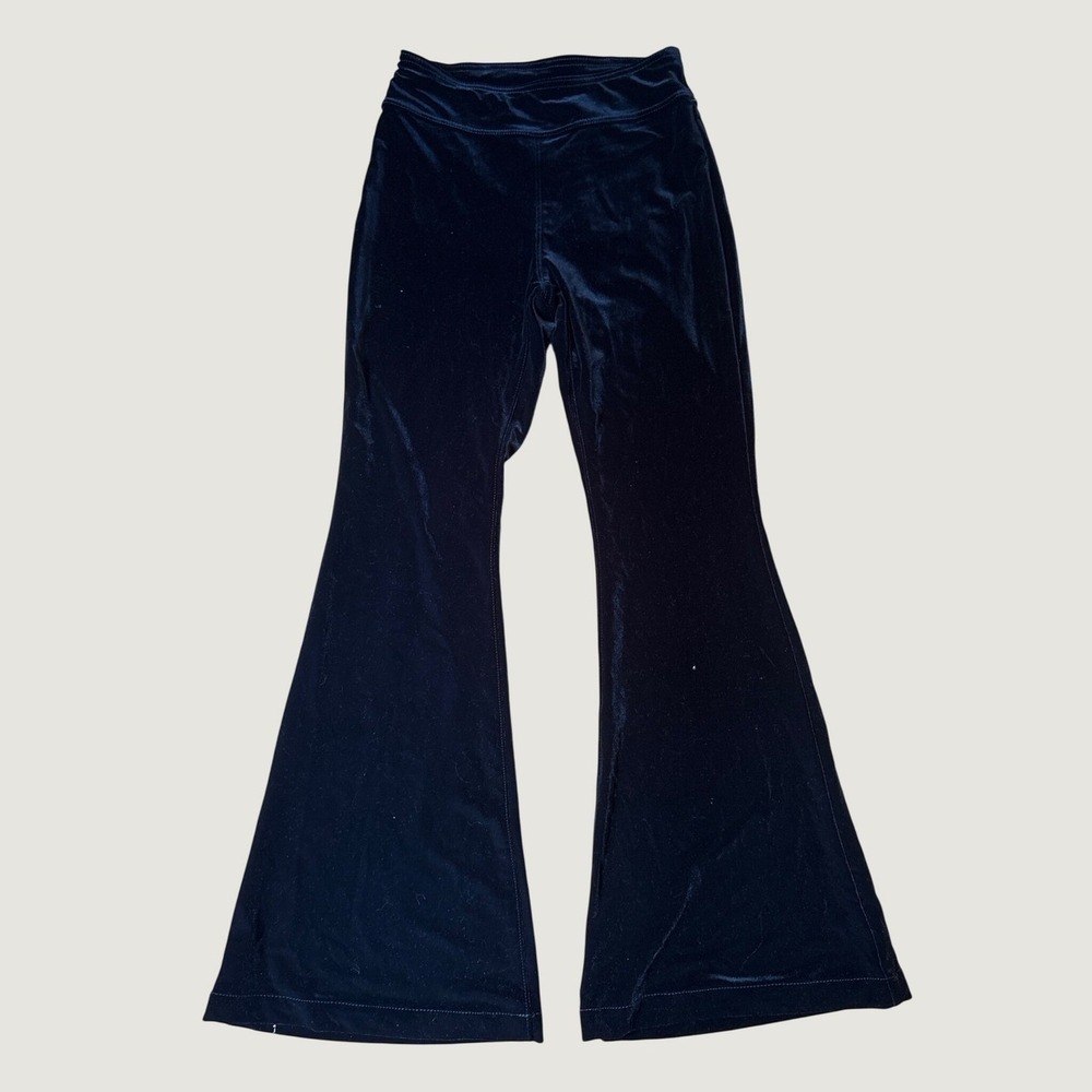 Sofia Jeans Melisa Super Flare Pants Women Black Velvet NWT SIZE S (4-6)